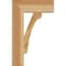 Ekena Millwork Legacy Block Rough Sawn Bracket, Western Red Cedar, 4"W x 14"D x 22"H BKT04X14X22LEC05RWR - alternate 4